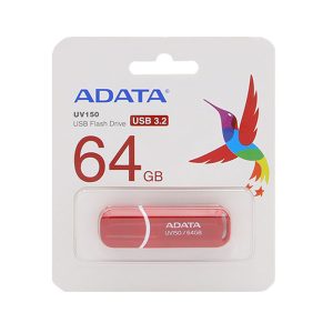 Adata UV150 USB 3.2 Flash Memory- 64GB قرمز