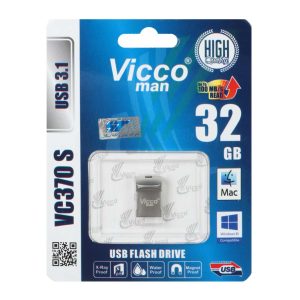نقره ای Vicco man VC370 S USB3.1 Flash Memory-32GB